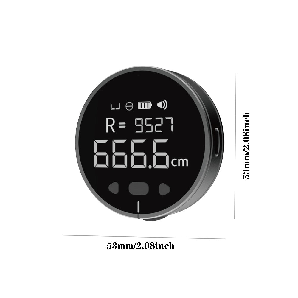 Digital Laser Distance Measuring Ruler – LCD Electronic Tape Measure