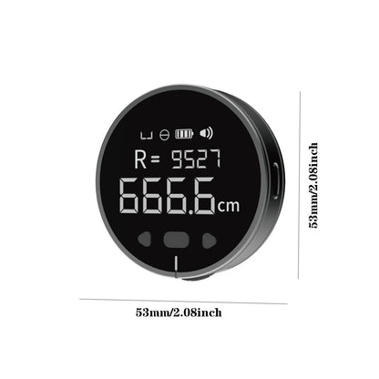 Digital Laser Distance Measuring Ruler – LCD Electronic Tape Measure