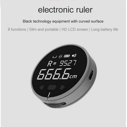 Digital Laser Distance Measuring Ruler – LCD Electronic Tape Measure
